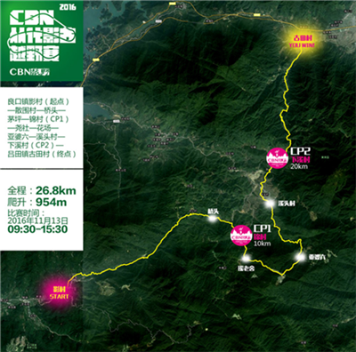 比赛路线