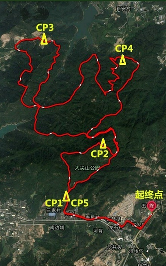 2016"东阿阿胶杯" 中山市首届五桂山越野赛