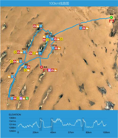 2017 UTD腾格里100km沙漠挑战赛--100km线路图.jpg
